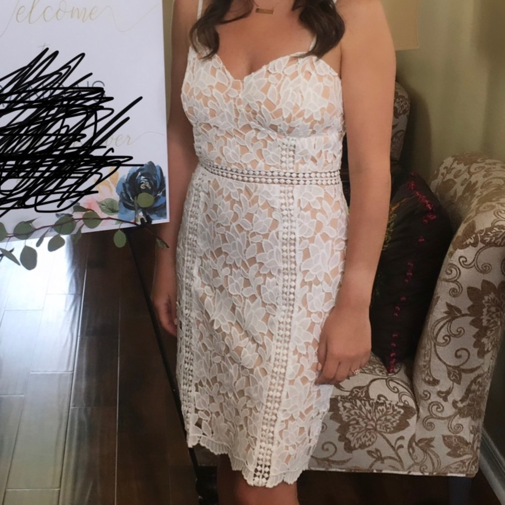 Lulus White Dress